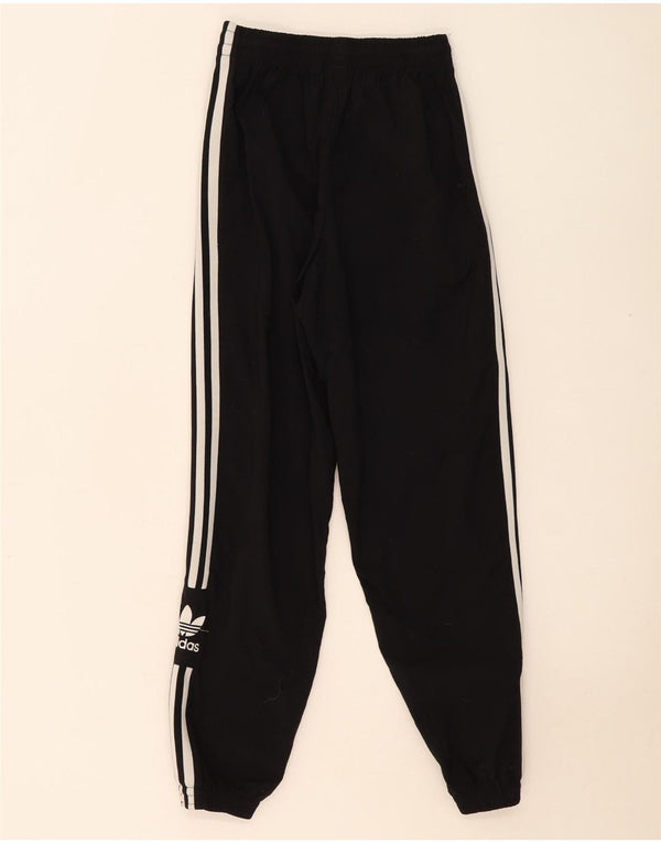 Adidas Womens Tracksuit Calças Joggers UK 8 Pequeno Poliéster Preto