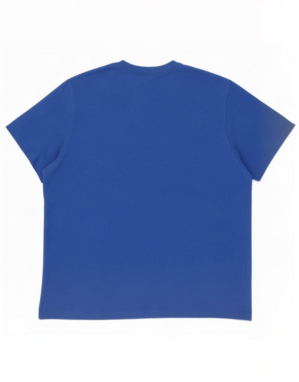 Camiseta Nike Masculina Dri Fit Graphic Top 2XL Azul Poliéster