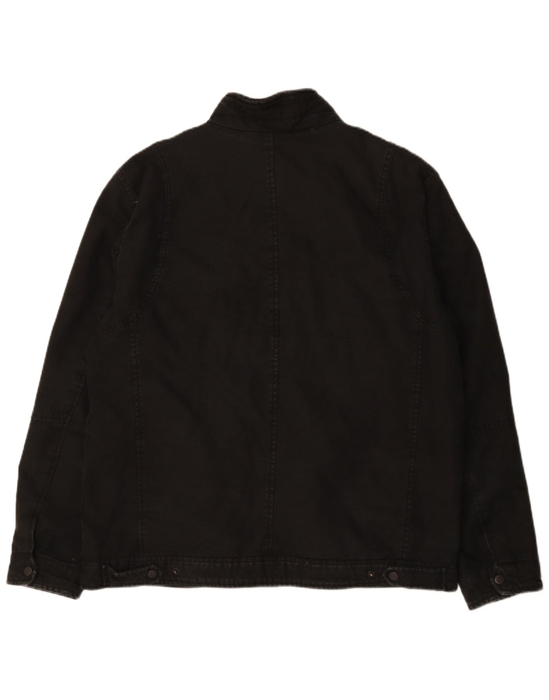 Jaqueta utilitária masculina Levi's UK 42 XL algodão preto