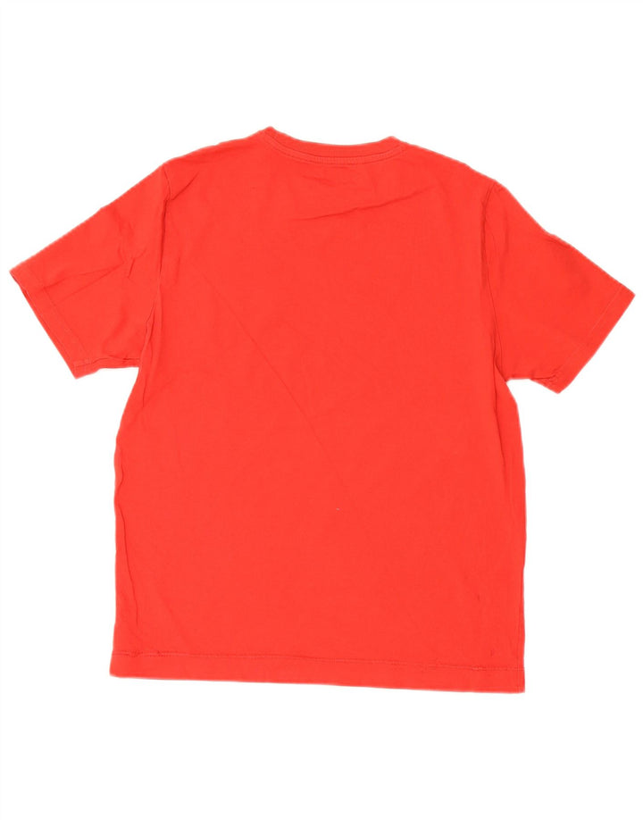 Puma Camiseta Feminina Graphic Top UK 10 Pequena Vermelha