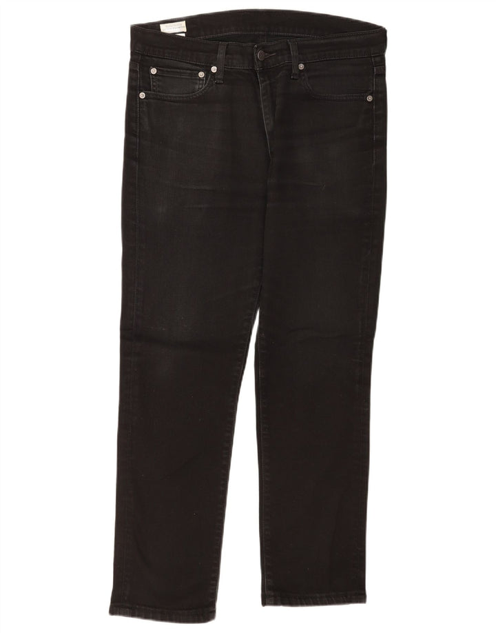 Jeans Levi's 511 Slim Masculino W33 L27 Algodão Preto