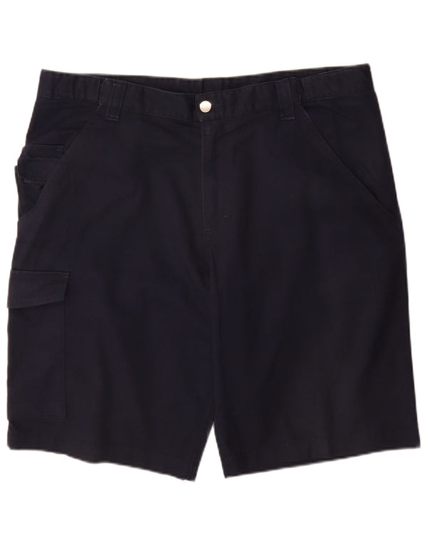 Russell Athletic Mens Cargo Shorts EU 54 2XL W38 Poliéster Azul Marinho