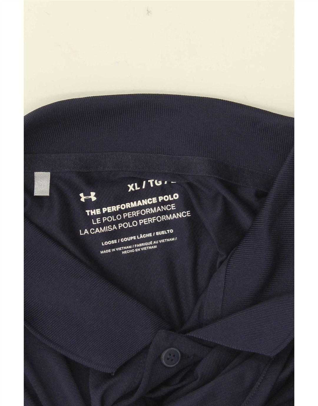 Camisa polo masculina Under Armour XL azul marinho