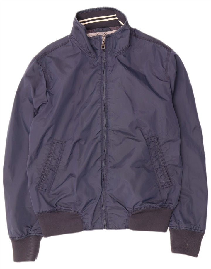 Jaqueta bomber masculina Playlife UK 44 2XL azul marinho nylon