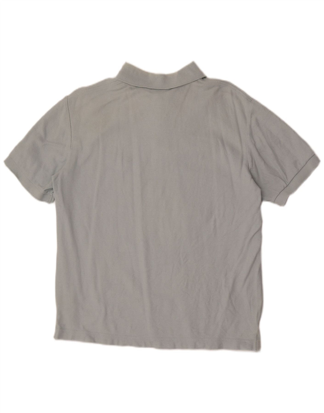 Camisa polo masculina Fila grande algodão cinza