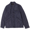Jaqueta acolchoada masculina Marks & Spencer UK 38 poliéster azul marinho médio