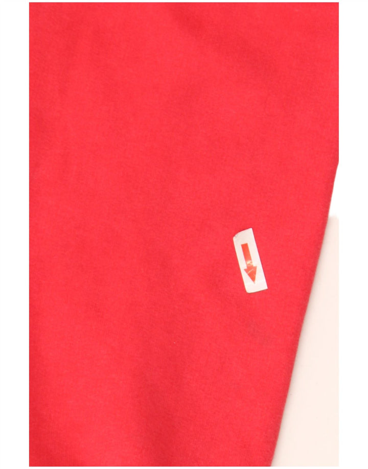 Suéter com capuz gráfico masculino Superdry grande vermelho