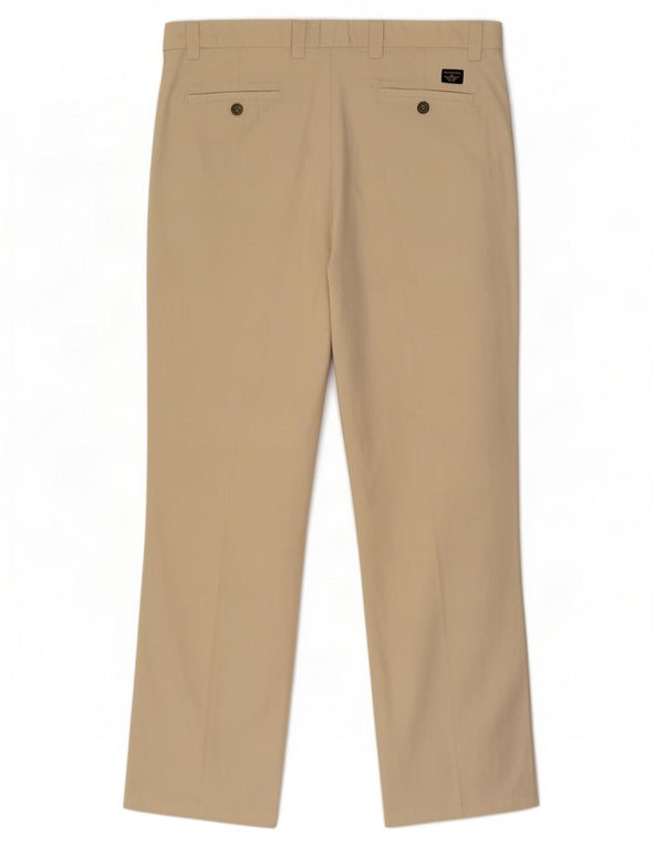Dockers Mens Khakis Straight Chino Calças W36 L32 Bege