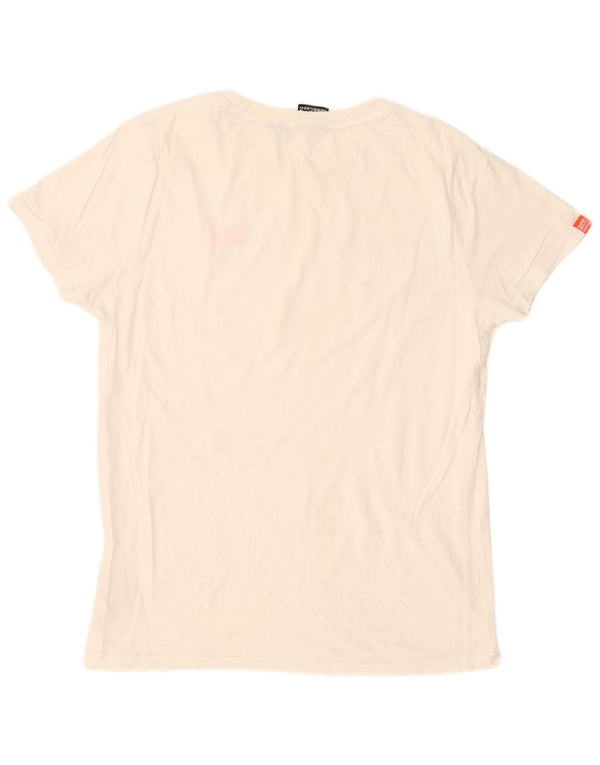 Camiseta masculina Superdry Top XL algodão branco