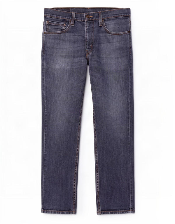 Levi's Masculino 511 Slim Jeans W34 L30 Azul Marinho Algodão