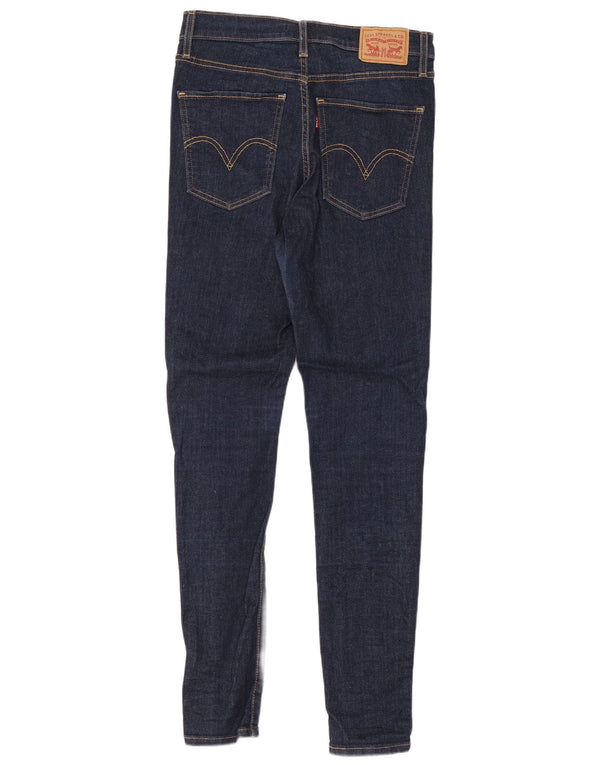 Calça jeans feminina Levi's Mile High Super Skinny W29 L30 azul marinho algodão