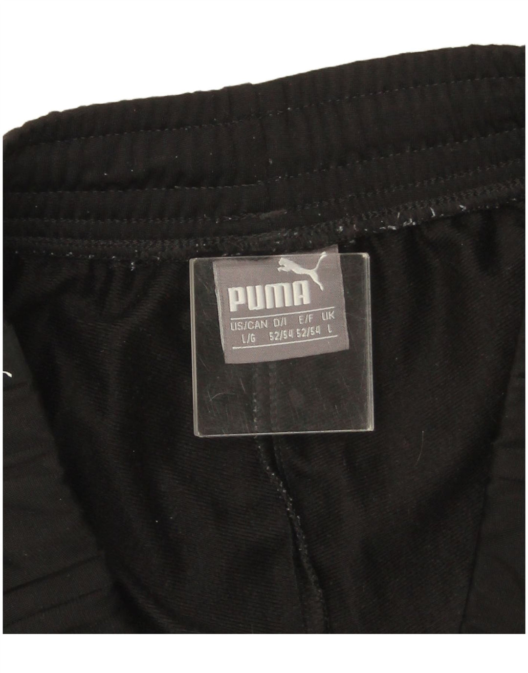 Calça de treino masculina Puma grande bloco colorido preto