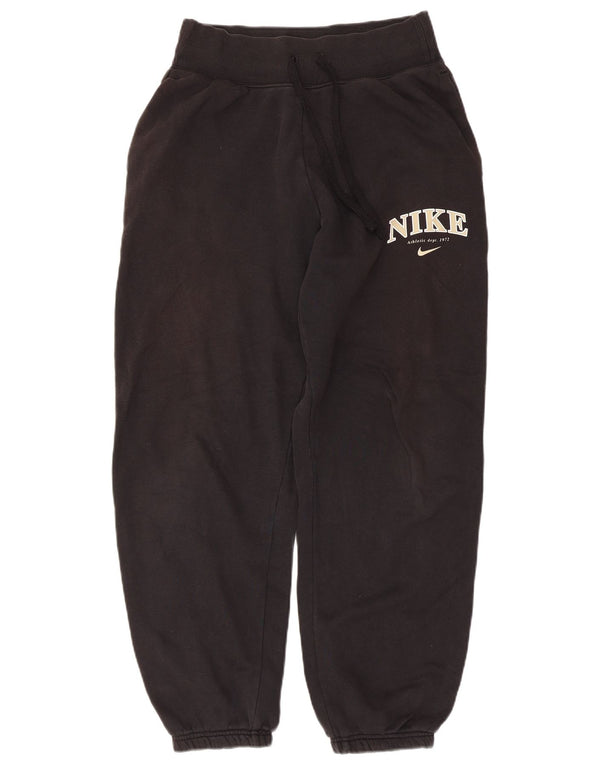 Nike masculino gráfico calças de treino joggers xs algodão preto