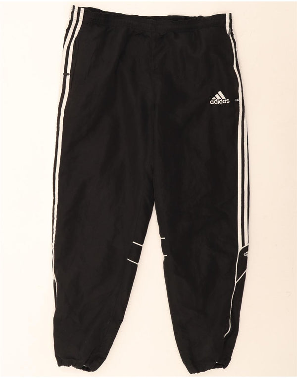Adidas Mens Treino Calças Joggers Grande Poliéster Preto