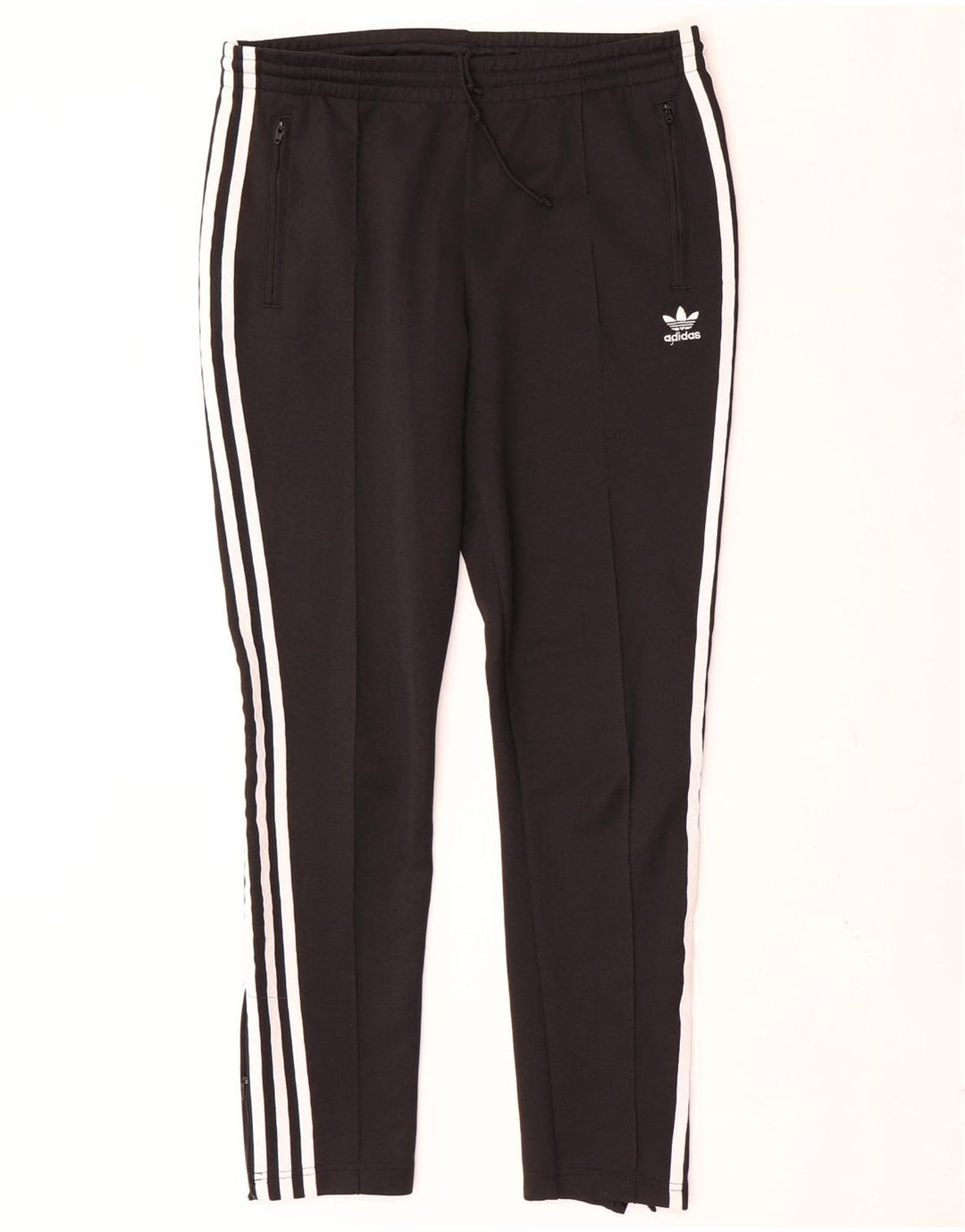 Calça de treino feminina Adidas UK 12 poliéster preto médio