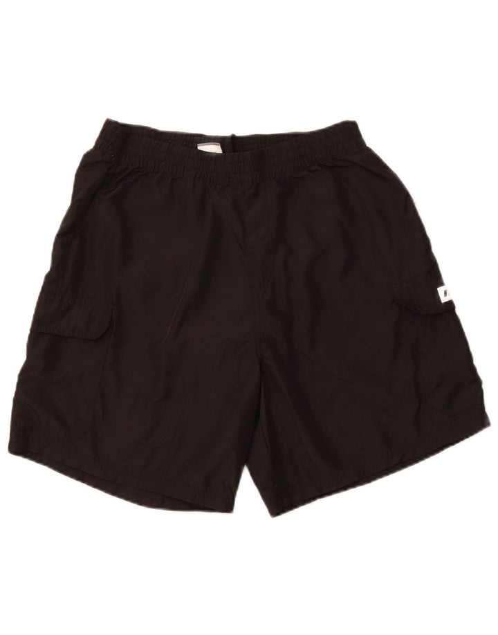 Shorts esportivos masculinos RUSSELL ATLÉTICO preto médio