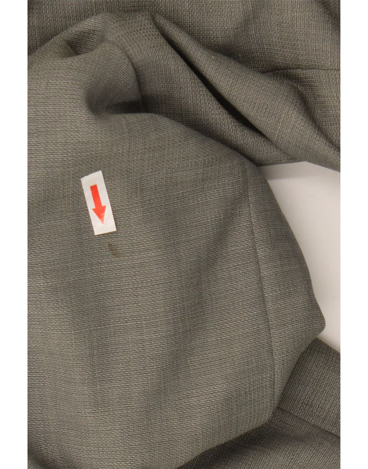Jaqueta Blazer Masculina Hugo Boss com 3 Botões EU 50 Lã Cinza Grande