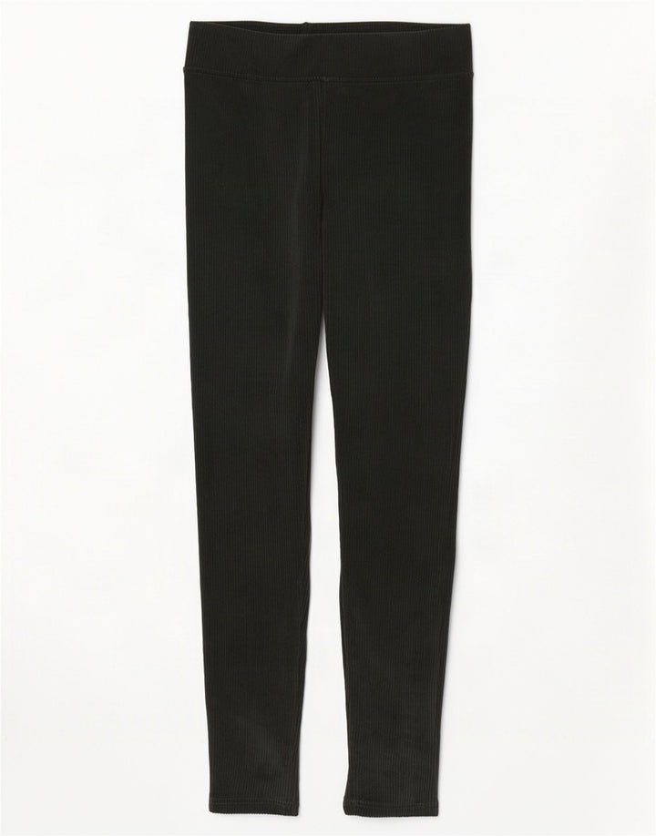 Leggings femininos Marks & Spencer Reino Unido 10 pequeno algodão verde