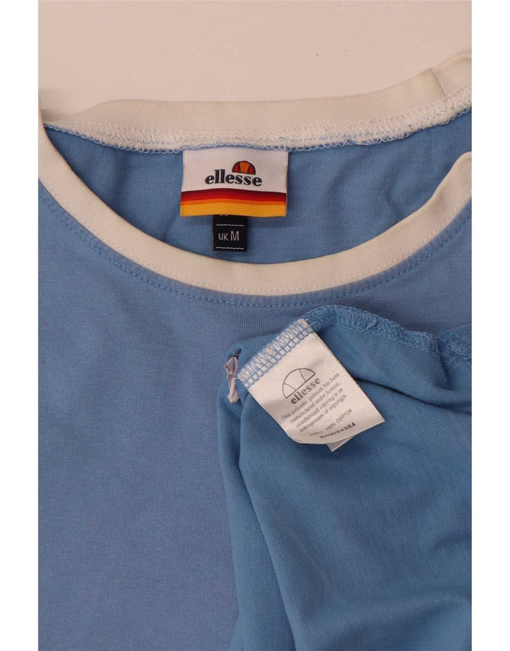 Camiseta masculina Ellesse Top médio algodão azul