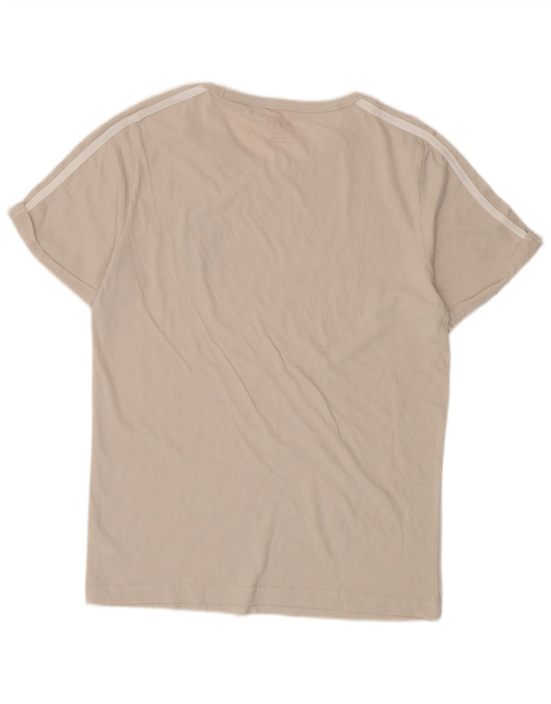 Camiseta feminina RIFLE UK 14 grande algodão branco