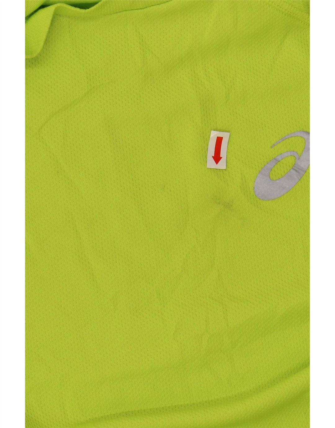 Camiseta masculina Asics Top verde médio poliéster