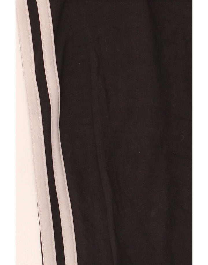 Leggings Adidas Femininas UK 8 Pequenas Algodão Preto