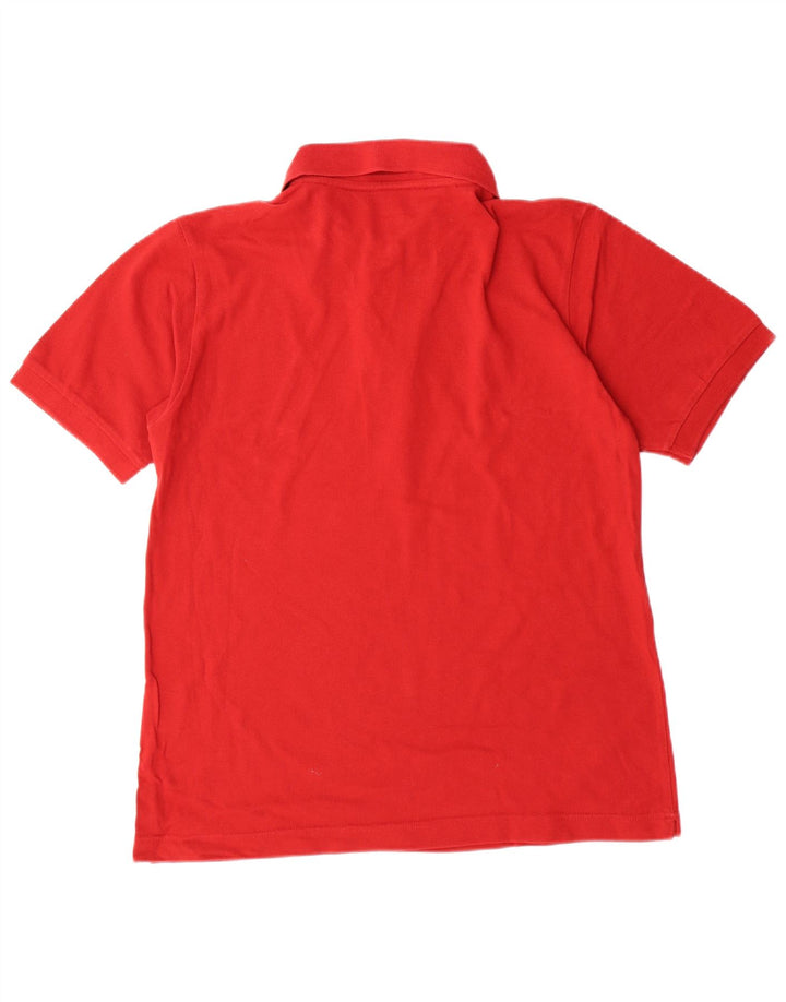 Camisa polo masculina Kappa pequena algodão vermelho