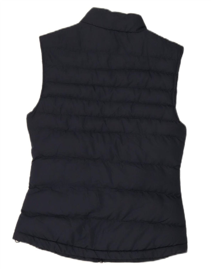 Colete acolchoado feminino JACK WILLS UK 8 pequeno azul marinho