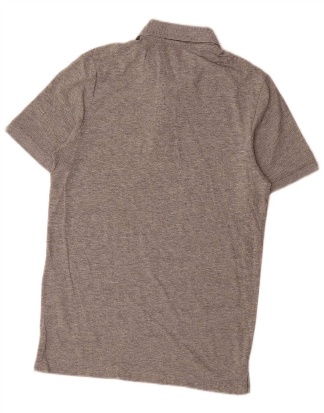 Camisa polo masculina Jack & Jones pequena cinza algodão