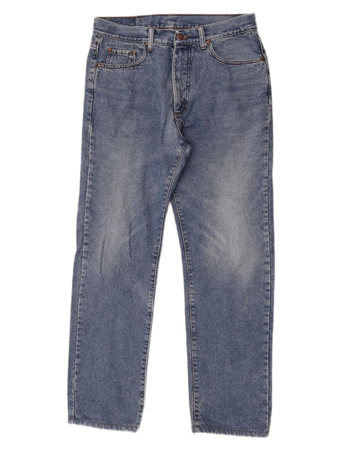 Calça jeans reta masculina CARRERA W34 L32 azul