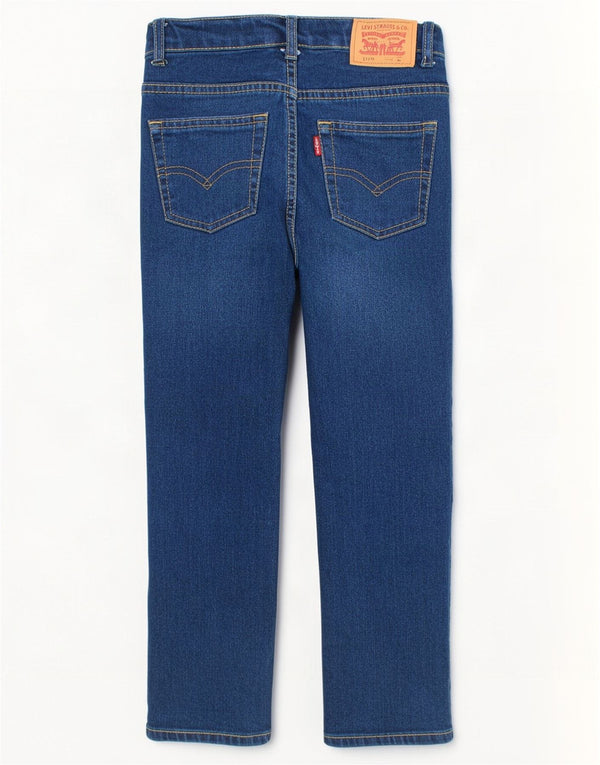 Jeans Levi's Boys 511 Slim 5-6 Anos W22 L19 Azul Algodão