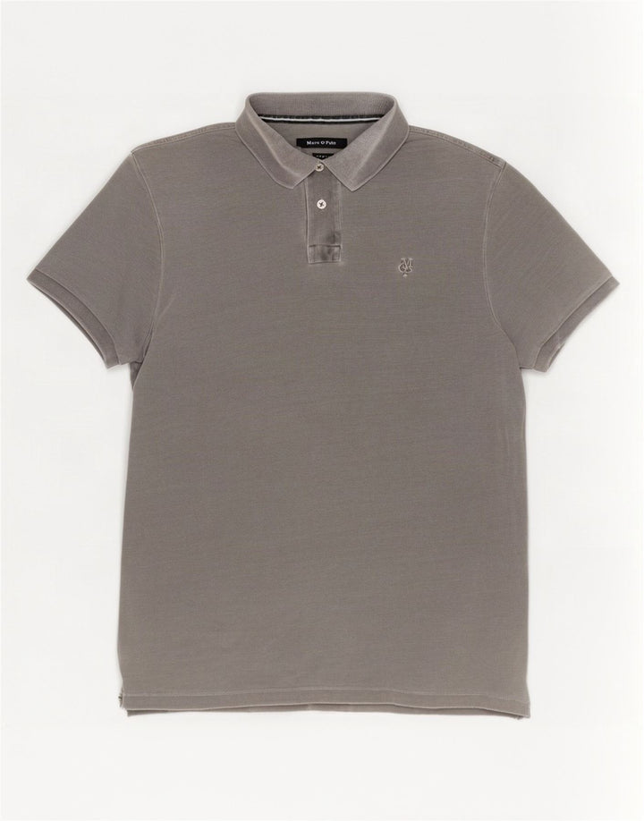 Camisa polo masculina Marc O'Polo XL cinza algodão