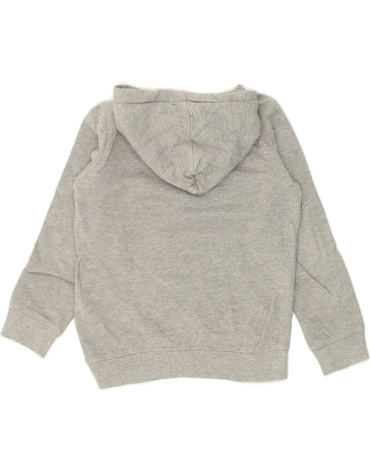 HARMONT & BLAINE Boys Graphic Hoodie Jumper 7-8 Years Grey Cotton Vintage Harmont & Blaine and Second-Hand Harmont & Blaine from Messina Hembry 