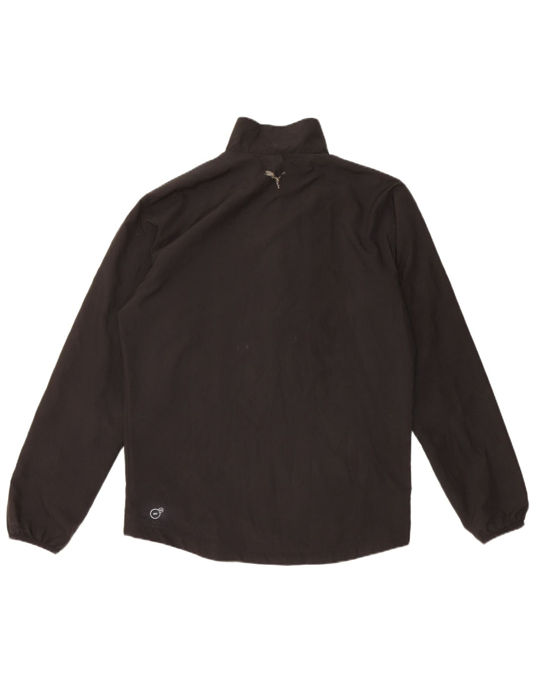 PUMA Mens Graphic Tracksuit Top Jaqueta Pequena Poliéster Preto