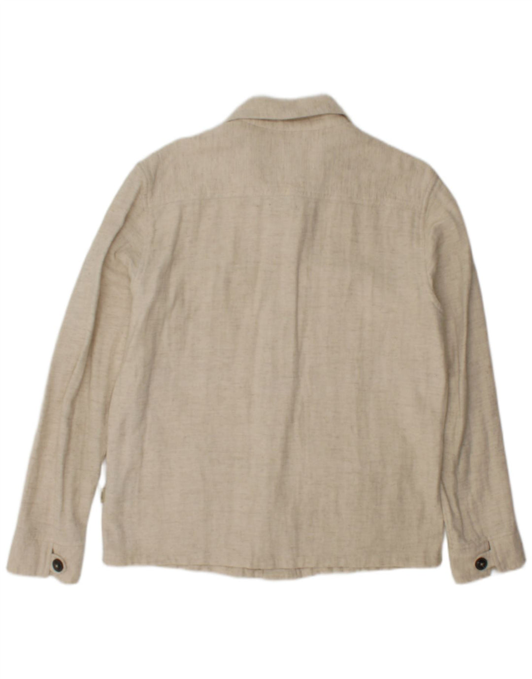 Camiseta masculina Jack & Jones pequena bege linho