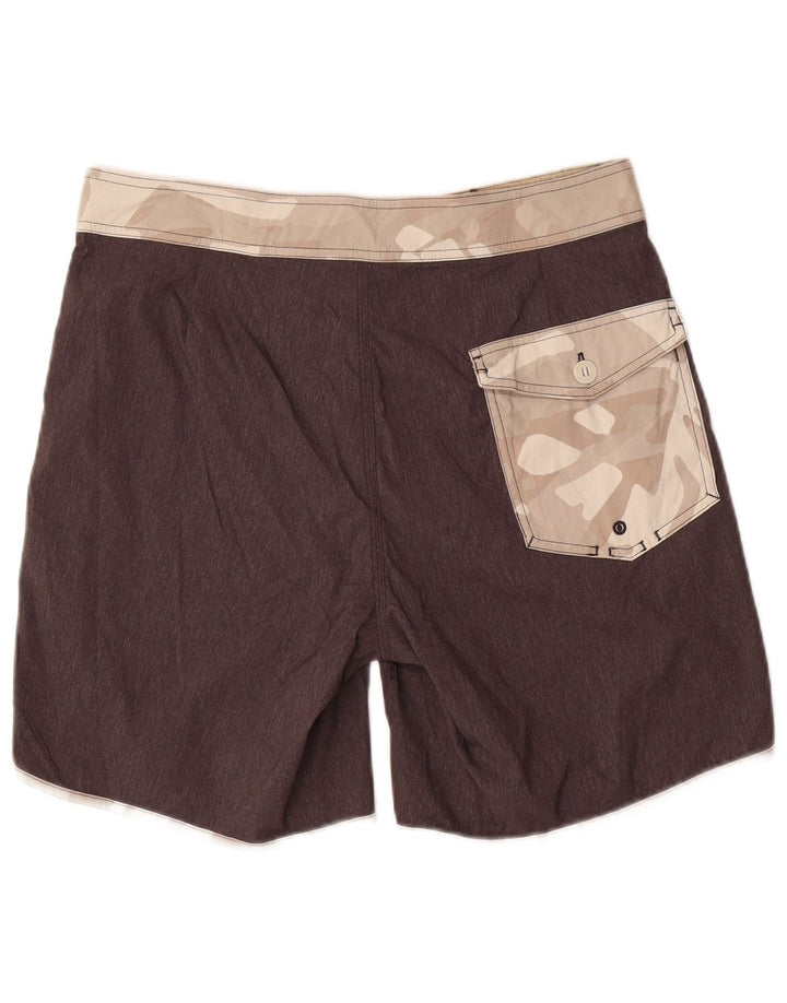 Shorts de natação masculino Patagonia médio cinza nylon