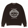 Tommy Hilfiger moletom gráfico masculino jumper médio algodão preto