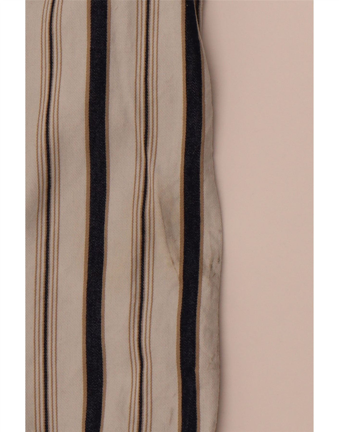 Camisa masculina de flanela LEVI'S pequena listrada branca