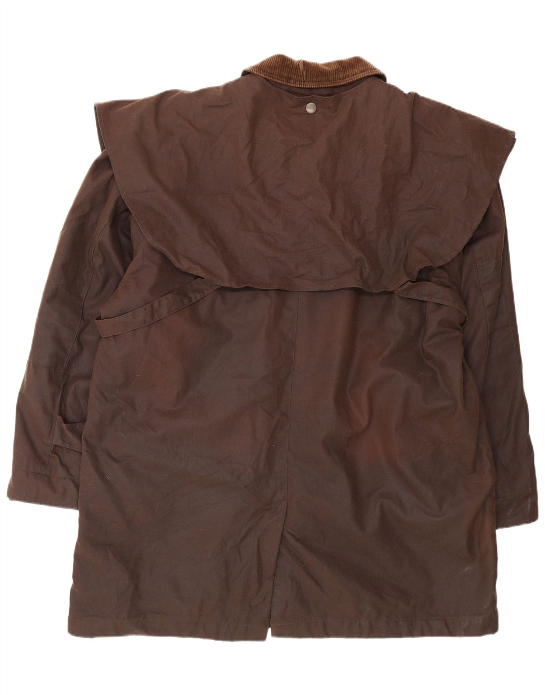 Jaqueta masculina de algodão encerado Derby UK 40 grande marrom