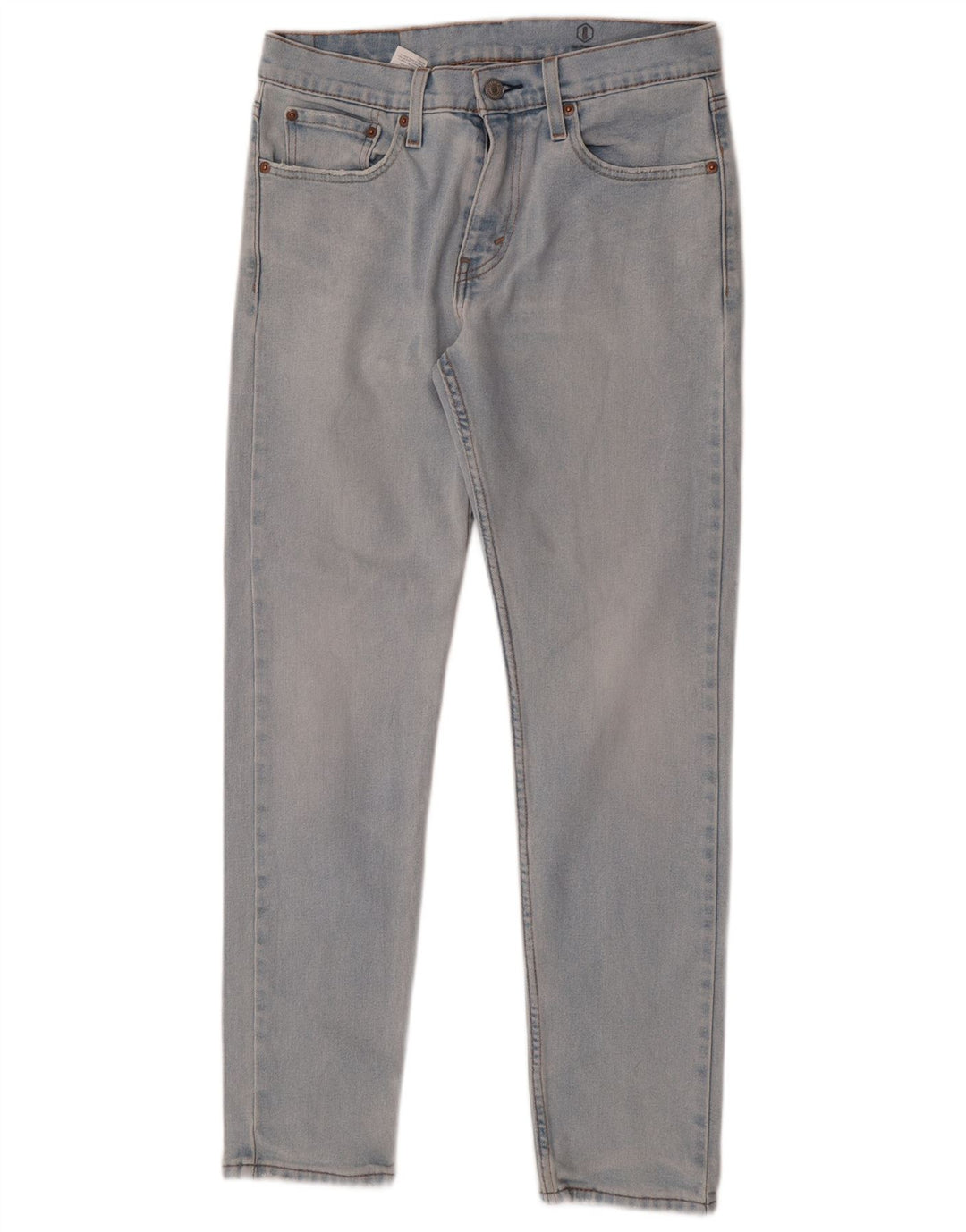 Levi's Masculino 502 Tapered Jeans W29 L30 Azul Algodão