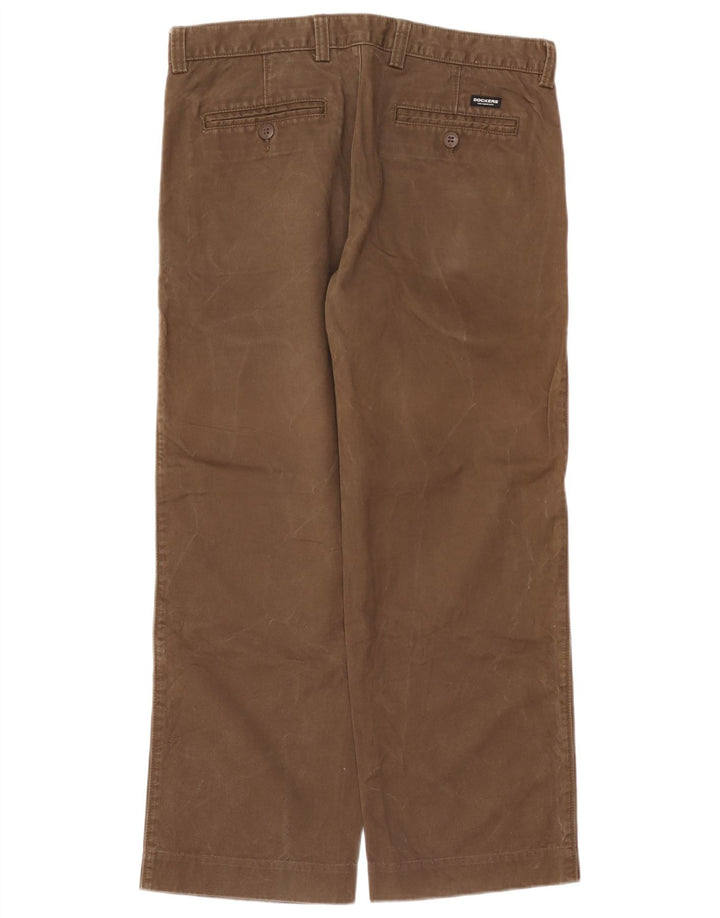 Calças Dockers Mens Regular Fit Chino W33 L28 Bege
