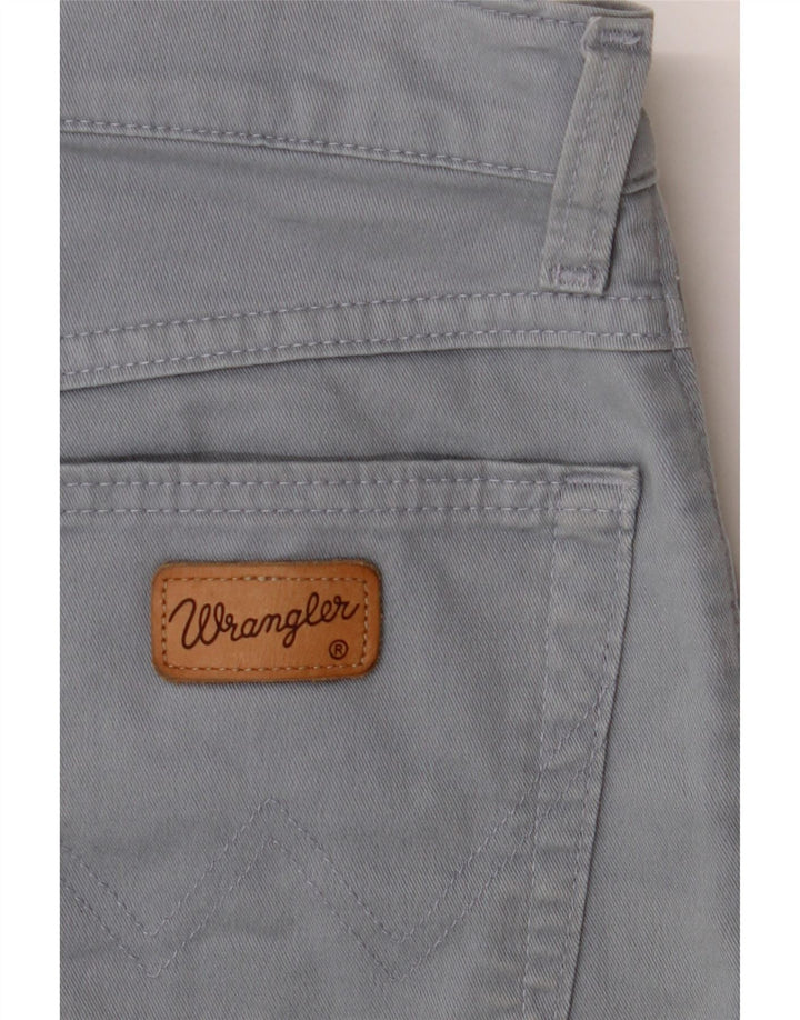 Jeans cônicos femininos WRANGLER W27 L32 cinza