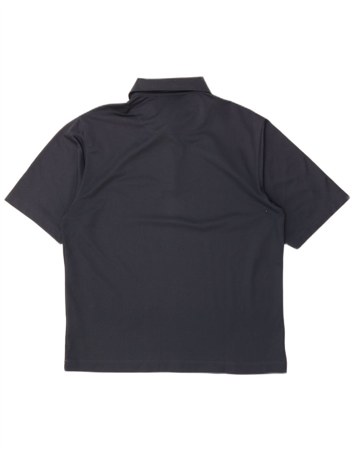 Camisa polo masculina NIKE azul marinho médio