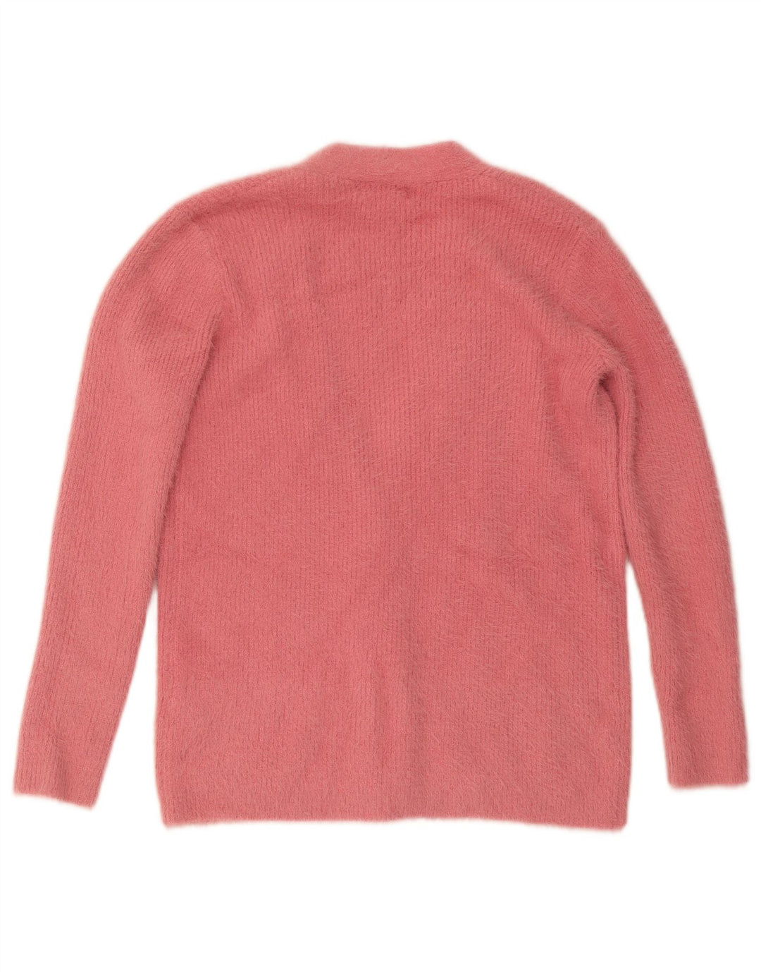 Suéter cardigã feminino Lipsy Reino Unido 12 médio rosa nylon
