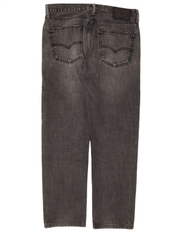Calça jeans masculina Levi's 508 Tapered W32 L28 cinza algodão