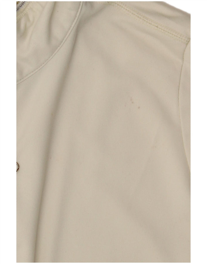 Jaqueta feminina Champion Easy Fit Tracksuit UK 14 Médio Off White