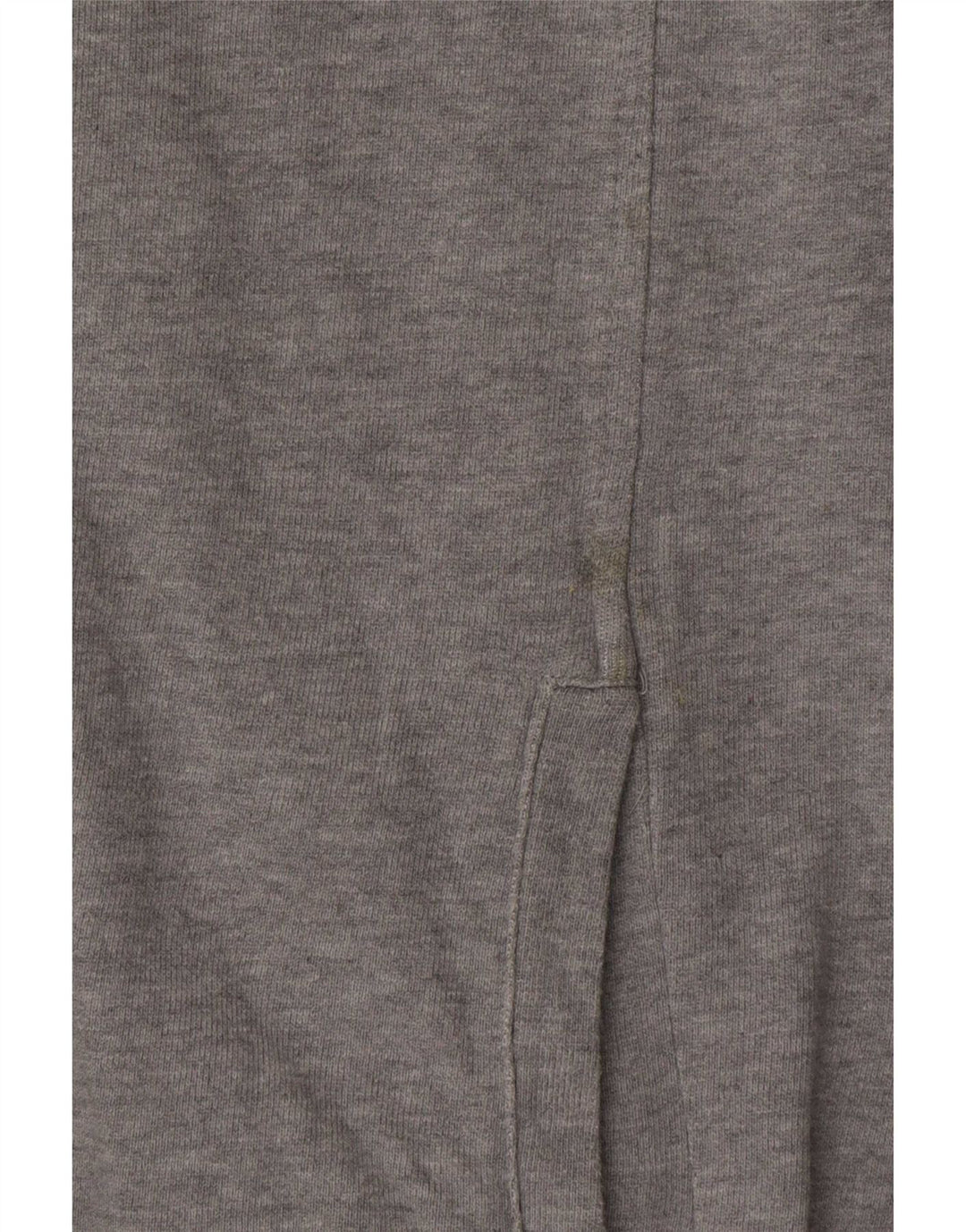Adidas Womens Tracksuit Top Jacket UK 16 Grande Cinza Algodão