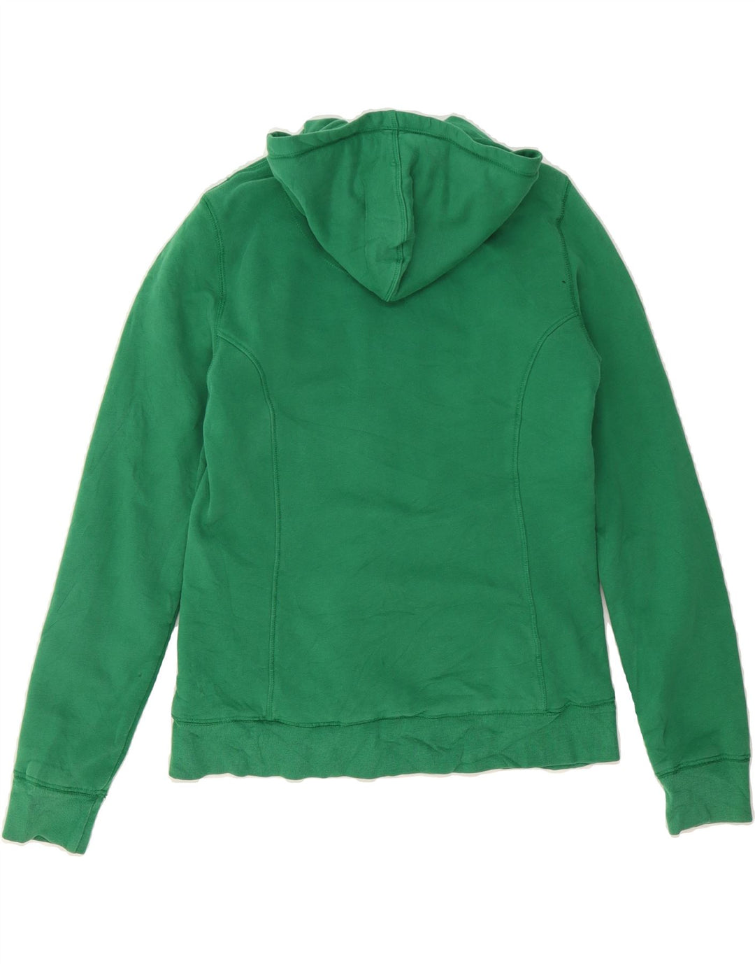 L.L.BEAN Womens Zip Hoodie Sweater UK 6 XS Green Cotton Vintage L.L.Bean and Second-Hand L.L.Bean from Messina Hembry 