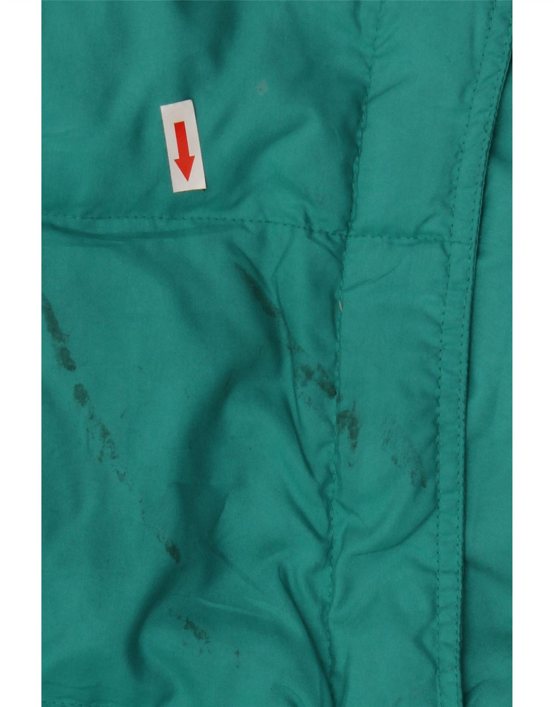 Jaqueta masculina acolchoada com capuz Think Pink IT 50 grande nylon verde