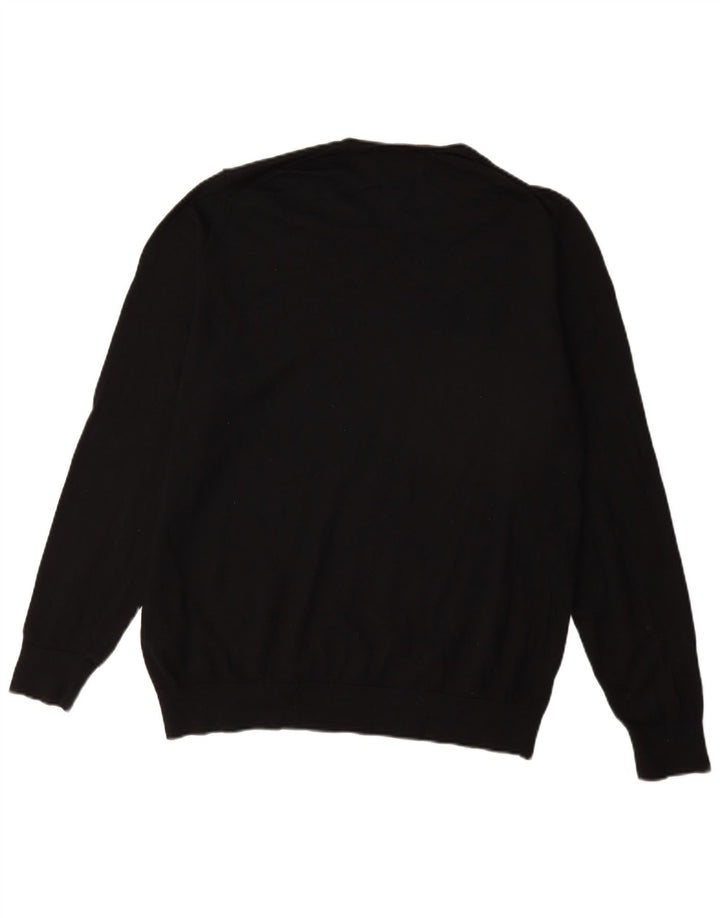 Suéter masculino Marks & Spencer Autograph com gola redonda 2XL preto